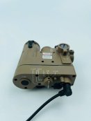 Лазерний цілевказівник Лцу Dbal-D2, койот, Red лазер, арт: 43084