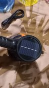 Прожектор с солнечной понелью новий