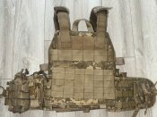 Плитоноска зі швидкоскидом жосткими підсумками