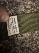 Ремінь статутний  ЗСУ (до 125 см)