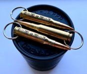 Брелок из макета 7,62х51 гравировка