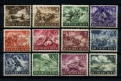 Поштові марки. Збройні сили Німеччини, Вермахт (12 шт)
