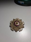 Північна Корея (КНДР) Орден державного прапору 3 степінь. Номерний