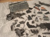 Закрилок та невеликі уламки від шахеда