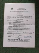 Бланк паспорта до макету ППШ-41 (ламінований)