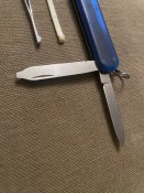 Ніж Victorinox Classic, б/в (лазурний)
