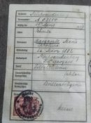 Кенкарта на жінку 1942 рік.