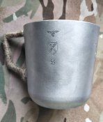 Репліка кружки 0,5л дивізії СС Дірлєвангер, "Чорні мисливці"
