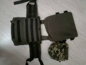 Плитоноска +плити з підсумками