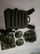 Плитоноска +плити з підсумками