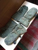 Рукавицы с подстёжкой зимние.