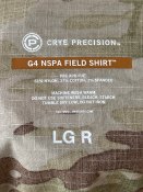 Кітель Crye Precision G4 FIELD SHIRT Multicam   Стан -  новий Країна виробник - США Колір - Мультикам Розмір - LG R