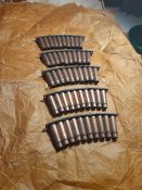 Гільзи 7.62×39 50 штук. В зарядних планках №2