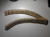 Стрічка з гільзами 5.56 до кулеметів м249/FN minimi
