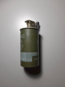 Ммг димової гранати США м83. Використана