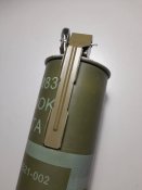 Ммг димової гранати США м83. Використана
