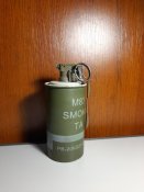 Ммг димової гранати США м83. Використана