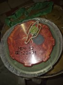 Противотанковая мина ТМ 62М.  Макет. Лот 2.