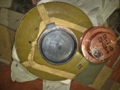 Противотанковая мина ТМ 62П3.  Макет..