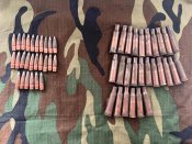 Кулі та гільзи 7.62х54 (26 шт) ММГ