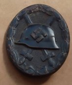 Знак нагрудний, за поранення + запонка.