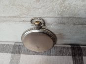 Часы карманные Швейцария, корпус из чистого никеля.