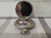Часы карманные Швейцария, корпус из чистого никеля.