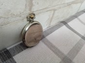 Часы карманные Швейцария, корпус из чистого никеля.