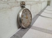 Часы карманные Швейцария, корпус из чистого никеля.
