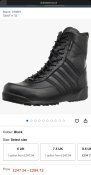 Трекинговые ботинки 38р. Crispi S.W.A.T. HTG Nero