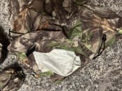 Маскувальний водовітрозахисний комплект куртка штани від “Realtree Hardwoods” 56/5-6