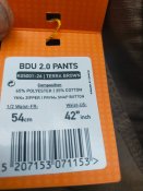 Військові штани Pentagon BDU 2.0, terra brown, poзмір 42(54см)/34