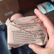 Міні аптечка з британського бронежилету