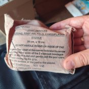 Міні аптечка з британського бронежилету