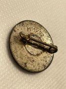 Третій Рейх. Членський знак NSDAP мануфактури M 1/92 RZM-Carl Wild