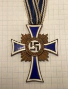 Третій Рейх. Хрест німецької матері в бронзі