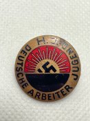 Третій Рейх. Ранній рідкий членський знак ГЮ