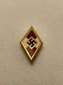 Третій Рейх. Золотий знак почесного члена Гітлерюгенд "золото"