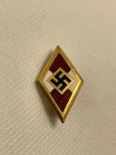 Третій Рейх. Золотий знак почесного члена Гітлерюгенд "золото"