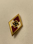 Третій Рейх. Золотий знак почесного члена Гітлерюгенд "золото"
