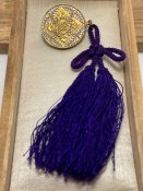 Знак постійного викладача школи секти «Шінгон Отані» в храмі Хіґасі Хонґанджі Арай Бецуін