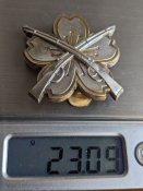Знак відмінника зразкової стрільби 2-го класу