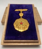 Жіноча патріотична організація. Знак «За заслуги» 2 клас з підвіскою