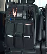 Органайзер на спинку автівки з кишенями, липучками Velcro та кріпленнями Molle