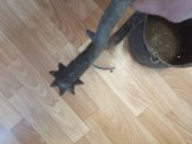 Котелок (казанок) залізний + дві шпори