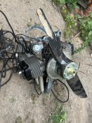 Двигун та деталі від «Ґерань-2»