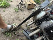 Двигун та деталі від «Ґерань-2»