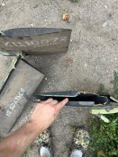 Двигун та деталі від «Ґерань-2»
