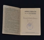 Рабочая книжка 1948 г.