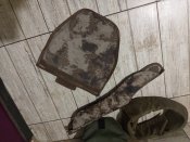 Трофейные комплекты кевлара на шею и пах